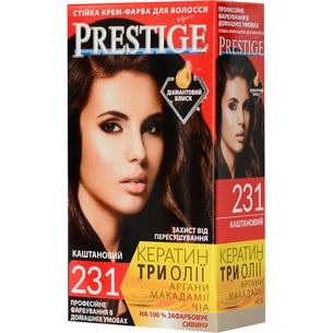 Фарба для волосся Vip's Prestige 231 - Каштановий 115 мл (3800010504249) зображення 1