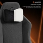 Крісло ігрове GamePro GC775DG Fabric Dark Gray (GC775DG) - зменшене зображення 11