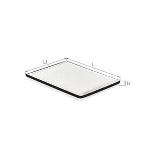 Фільтр салону ALPHA FILTER AF5172 зображення 1