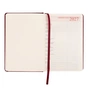 Еженедельник Leo planner Vector A5 business planner, dated 2027, hardcover, burgundy, 368 pages (252757) - уменьшенное изображение 4