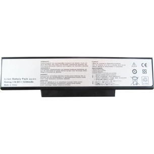 Акумулятор до ноутбука AlSoft Asus A32-K72 5200mAh 6cell 11.1V Li-ion (A41440) зображення 1