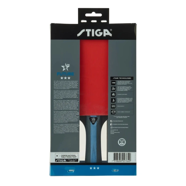 Ракетка для настільного тенісу Stiga Future 3 Star FL (1213-3318-01) (931186) - picture 5