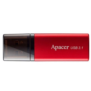 USB флеш накопичувач Apacer 32GB AH25B Red USB 3.1 Gen1 (AP32GAH25BR-1) зображення 1