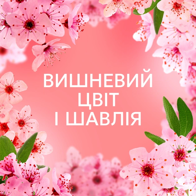 Кондиционер для белья Lenor Вишневый цвет и шалфей 675 мл (8700216723657) - изображение 6