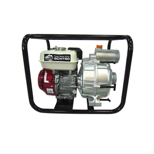 Мотопомпа Vulkan рукав 75мм, 58м3/год, дв. Honda GX200, підйом 26м, брудна вода, SCWT80H (81696) picture 1