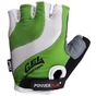 Велорукавиці PowerPlay 5034 White/Green XS (5034C_XS_Green) - зменшене зображення 2