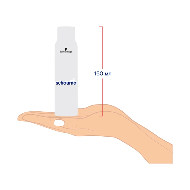 Сухий шампунь Schauma Hi Lovely! для нормального волосся 150 мл (9000101213980) - picture 4
