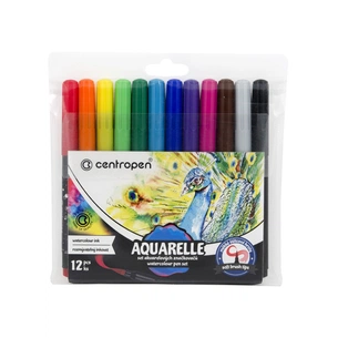 Фломастери Centropen акварельні 12 шт Асорті (8683/12) зображення 1