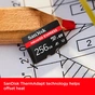 Карта пам'яті SanDisk 256GB microSDXC class 10 UHS-I U3 A1 Express (SDSQXFN-256G-GN4NN) - зменшене зображення 8