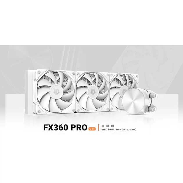 Система рідинного охолодження ID-Cooling FX360 Pro White - picture 10
