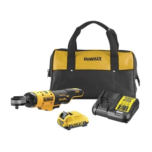 Гайковерт DeWALT кутовий, 12V XR Li-lon 2Ач, безщітковий, 81 Нм, сумка (DCF503D1) зображення 1