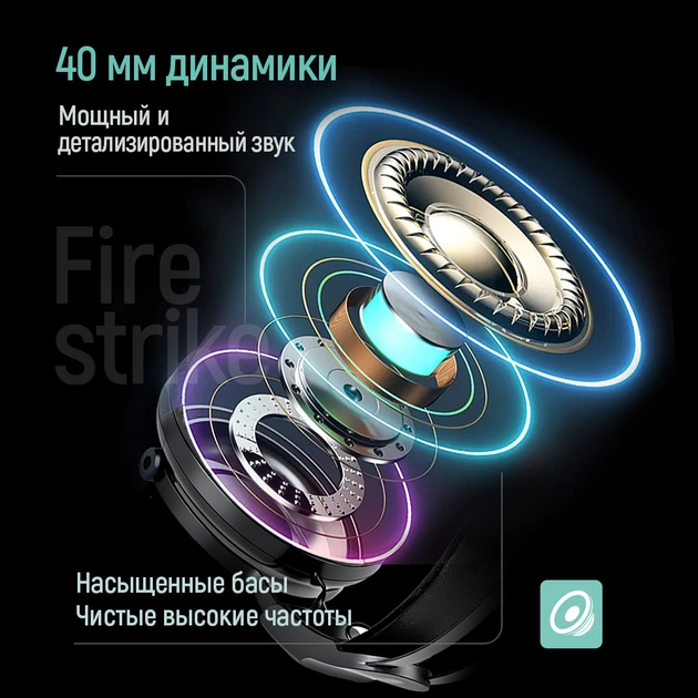 Гарнітура СolorWay Firestrike RGB Black (CW-HPG04BK) - зображення 14