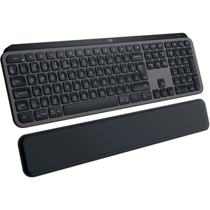 Клавіатура Logitech MX Keys S Plus Palmrest Wireless UA Graphite (920-011589) зображення 1