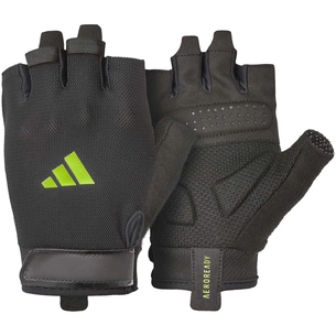 Рукавички для фітнесу Adidas Essential Training Gloves ADGB-15000GN чорний, зелений XS (885652027731) зображення 1