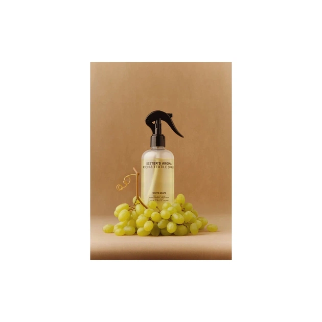 Освіжувач повітря Sister's Aroma Білий виноград Парфумований спрей для кімнати та текстилю 295 мл (4820227785971) - picture 4