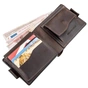Портмоне Grande Pelle Унісекс Коричневе (11218) - зменшене зображення 5