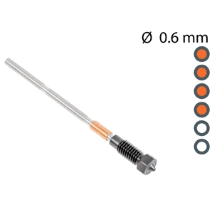 Хотенд (Сопло) Prusa Nozzle ObXidian - 0.6 mm зображення 1