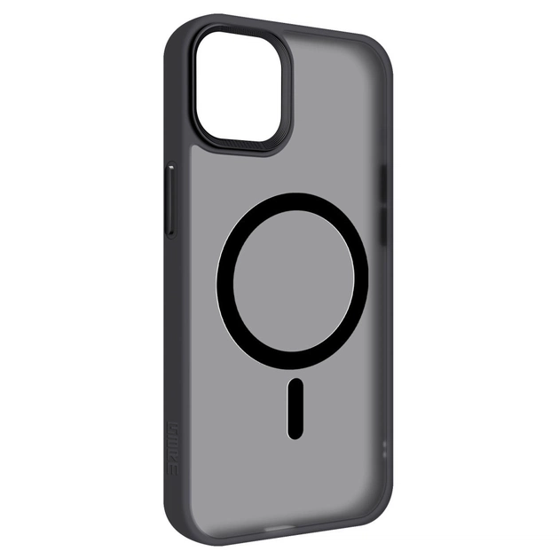 Чохол до мобільного телефона Armorstandart Uniq Magsafe Apple iPhone 15 Plus Black (ARM75268) - зображення 1