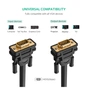 Кабель мультимедійний VGA M to VGA M 3.0m VG101 black UGREEN (11631) - зменшене зображення 3
