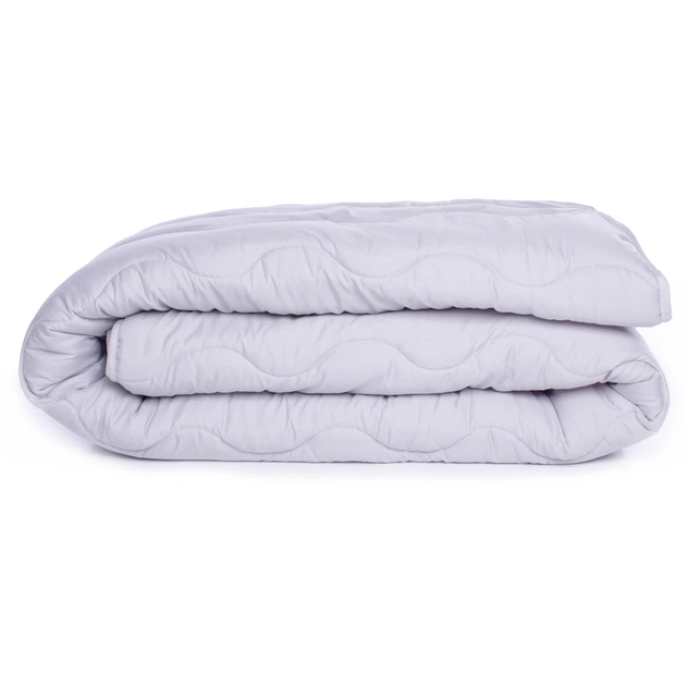 Ковдра MirSon антиалергенна EcoSilk всесезонна №9007 Eco Light Gray 110x140 см (2200005992999) - зображення 1