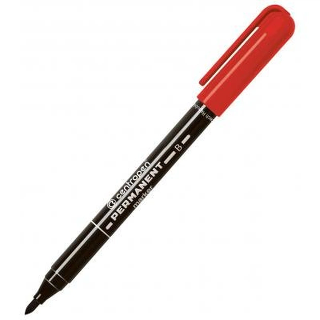 Маркер Centropen Permanent 2836 2 мм red (2836/02) - зображення 1