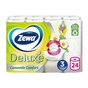 Туалетний папір Zewa Deluxe Ромашка 3 шари 24 рулони (7322541171722) - зменшене зображення 2