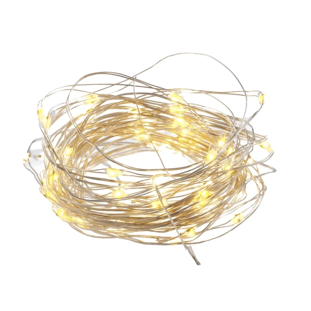 Гирлянда Chomik Струна 2.3 м 20 LED Теплый белый (5900779802636) - изображение 1