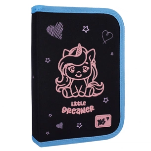 Пенал Yes Cute Unicorn HP-04 твердий одинарний з двома клапанами (533627) зображення 1