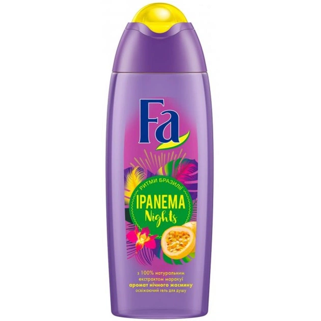 Гель для душу Fa Ритми Бразилії Ipanema Nights 250 мл (4015100217384) - зображення 1