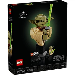 Конструктор LEGO Star Wars Погруддя Йоди (75438) зображення 1
