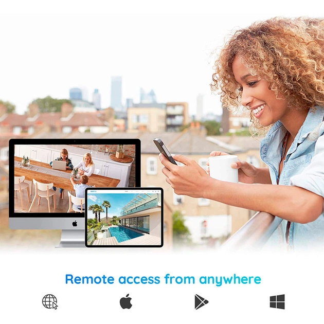 Реєстратор для відеоспостереження Reolink NVS8 без HDD (RLN8-410 без HDD) - picture 4