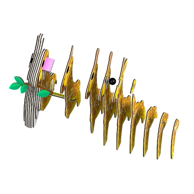 Пазл Eugy 3D Зоопарк Жираф (XEG-009) - picture 3