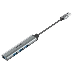 USB-хаб Vention CKPHB 4 ports Grey зображення 1