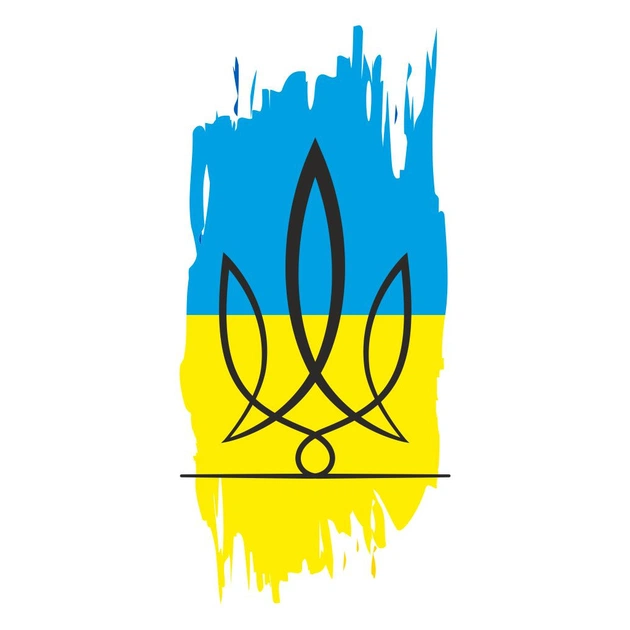 Ручка шариковая Parker IM 17 UKRAINE Black GT BP Трезубец фигурный на фоне флага (22032_T1026u) - изображение 6