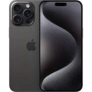 Мобільний телефон Apple iPhone 15 Pro Max 256Gb eSim (Grade A) Black Titanium USED (iP15PM2eBkT_A) зображення 1