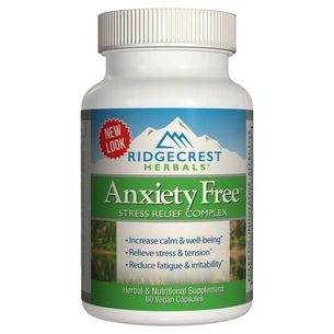 Витаминно-минеральный комплекс Ridgecrest Herbals Комплекс для Снижения Стресса, 60 веганских капсул (RDH-00320) изображение 1