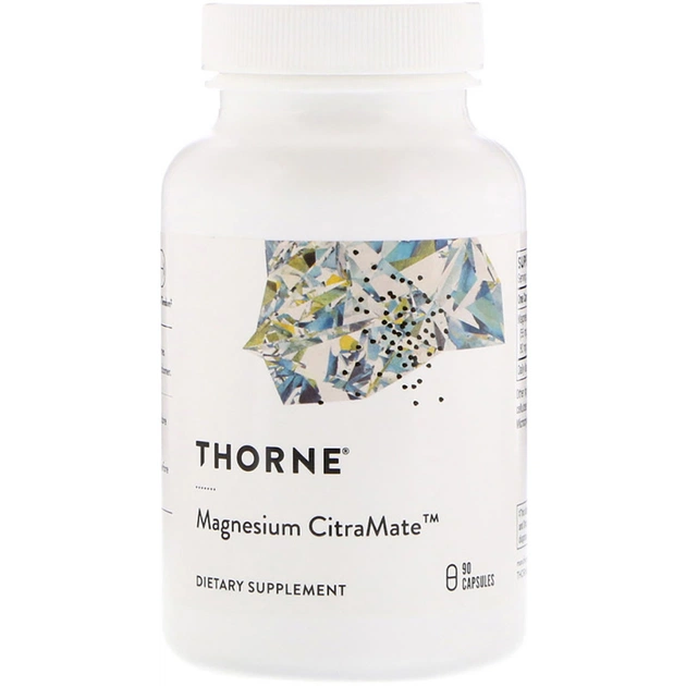 Минералы Thorne Research Магний (Цитрат\Малат), Magnesium Citramate, 90 капсул (THR-27202) - изображение 1