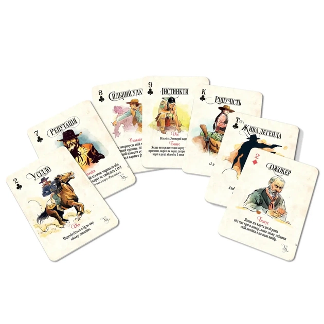Настольная игра WoodCat Легенды Дикого Запада (Western Legends) (укр.) (W0016) - изображение 6