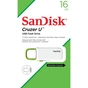 USB флеш накопичувач SanDisk 16GB Cruzer U White/Green USB 2.0 (SDCZ59-016G-B35WG) - зменшене зображення 4