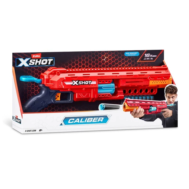 Іграшкова зброя Zuru Бластер X-Shot Excel-S1 Caliber (36675R) - зображення 1