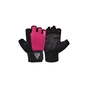 Рукавички для фітнесу RDX W1 Half Pink Plus M (WGA-W1HP-M+) - зменшене зображення 3