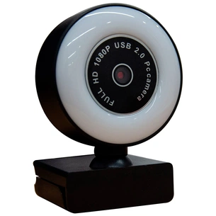 Веб-камера Okey FHD 1080P LED подсветка (WB230) зображення 1