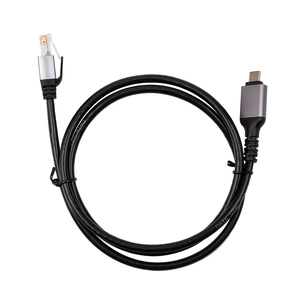 Дата кабель USB-C to RJ45 Ethernet 1.0m PowerPlant (CA914913) зображення 1