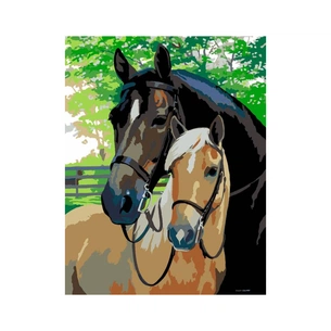 Картина по номерам Rosa Start Коні 35 х 45 см (4823098515708) зображення 1