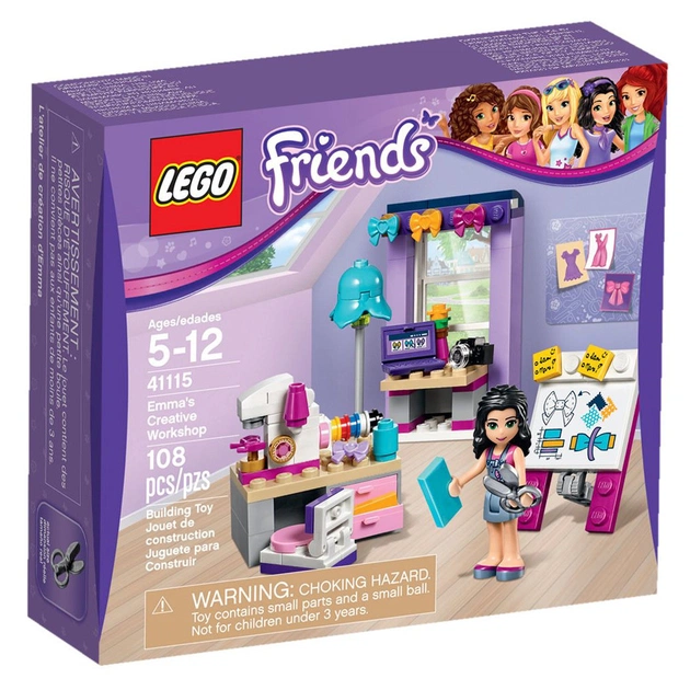 Конструктор LEGO Friends Творча майстерня Емми (41115) - изображение 1