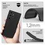 Чохол до мобільного телефона Armorstandart Matte Slim Fit Samsung S23 Ultra Camera Cover Black (ARM83298) - зменшене зображення 3