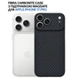 Чехол для мобильного телефона BeCover FIBRA Carbonite MagSafe Apple iPhone 17 Pro Black (715409) - уменьшенное изображение 4