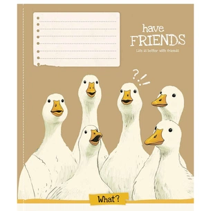 Зошит Школярик Be lake 12 аркушів лінія (012-3534L) зображення 1