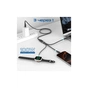 Дата кабель USB-C to 2xUSB-C 100W + Apple Watch 5W 1.4m FUSION-CCW black Promate (fusion-ccw.black) - уменьшенное изображение 2