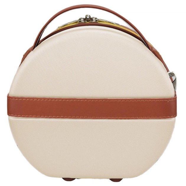 Косметичка Semi Line Бьюті-кейс 5L Ecru/Brown (DAS302665) - зображення 6
